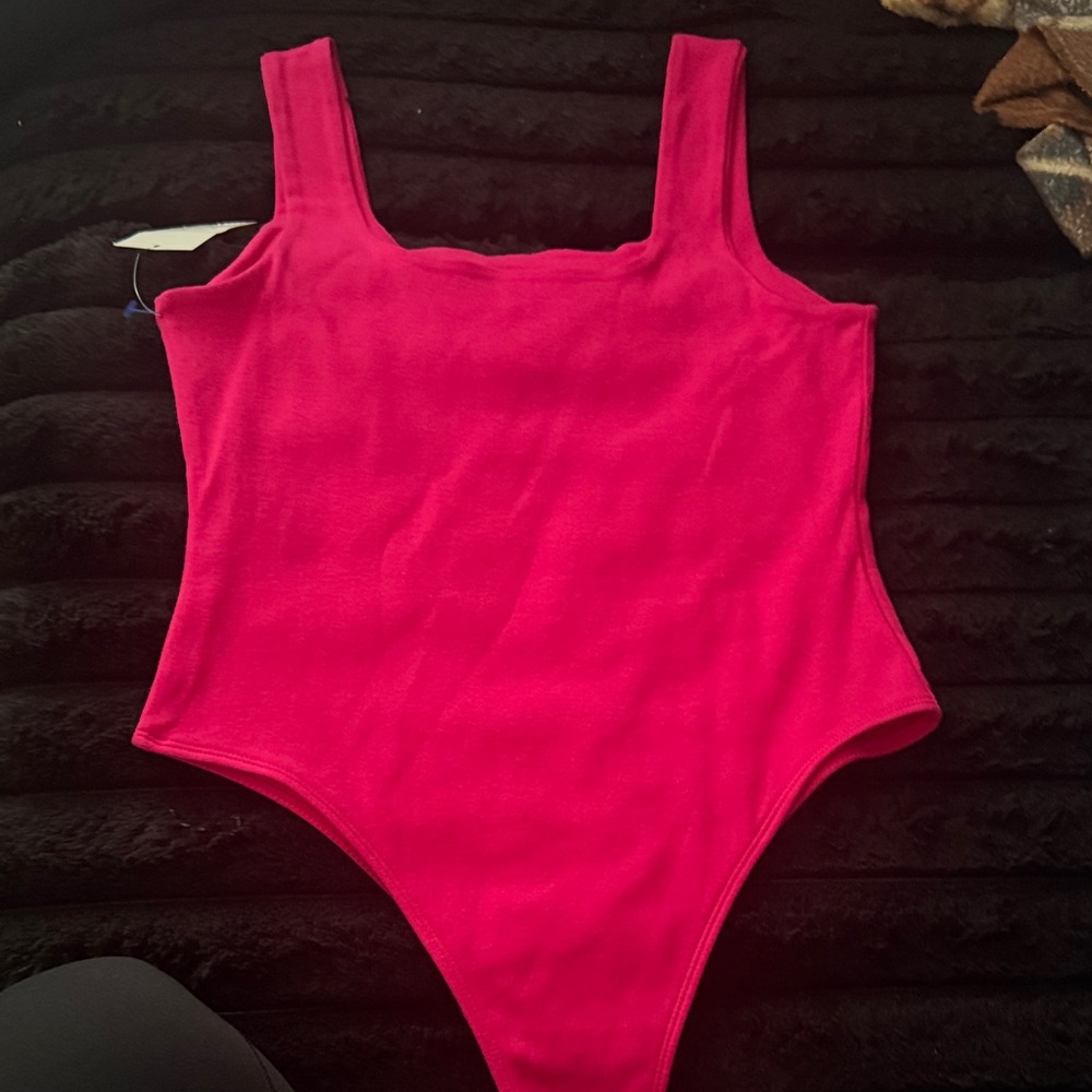 a new day Bright Pink Apparel Tag